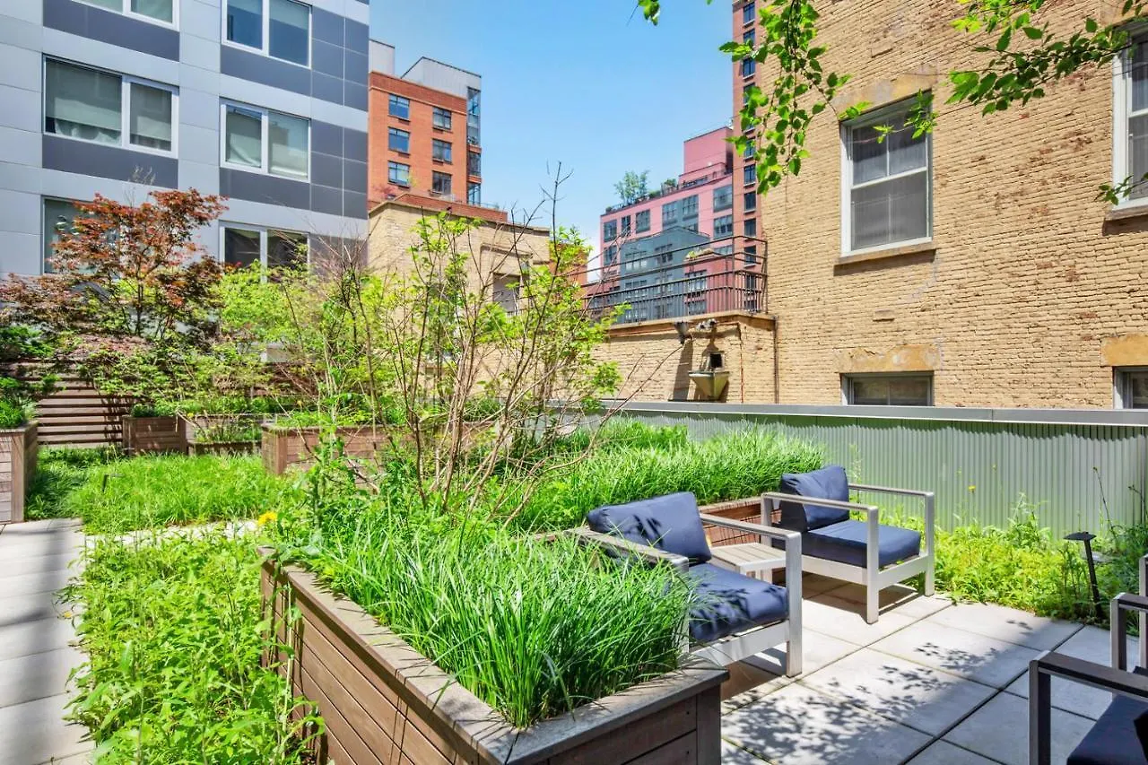 뉴욕 Downtown Bk 1Br W Wd Deck Nr Tj Nyc-879 아파트