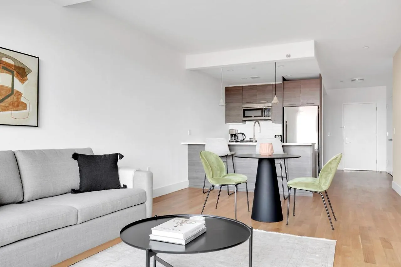 뉴욕 Downtown Bk 1Br W Wd Deck Nr Tj Nyc-879 아파트 0*,