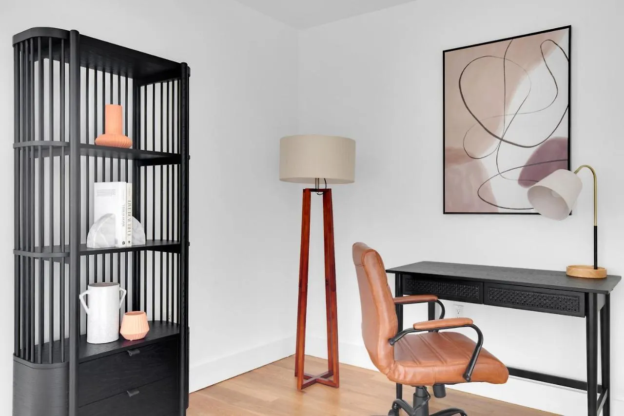 뉴욕 Downtown Bk 1Br W Wd Deck Nr Tj Nyc-879 아파트
