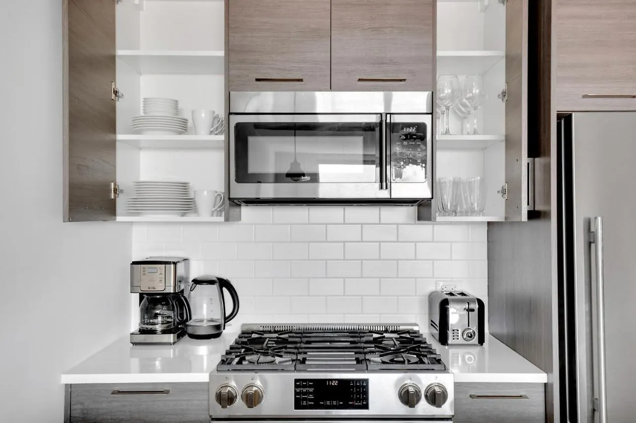 뉴욕 Downtown Bk 1Br W Wd Deck Nr Tj Nyc-879 아파트